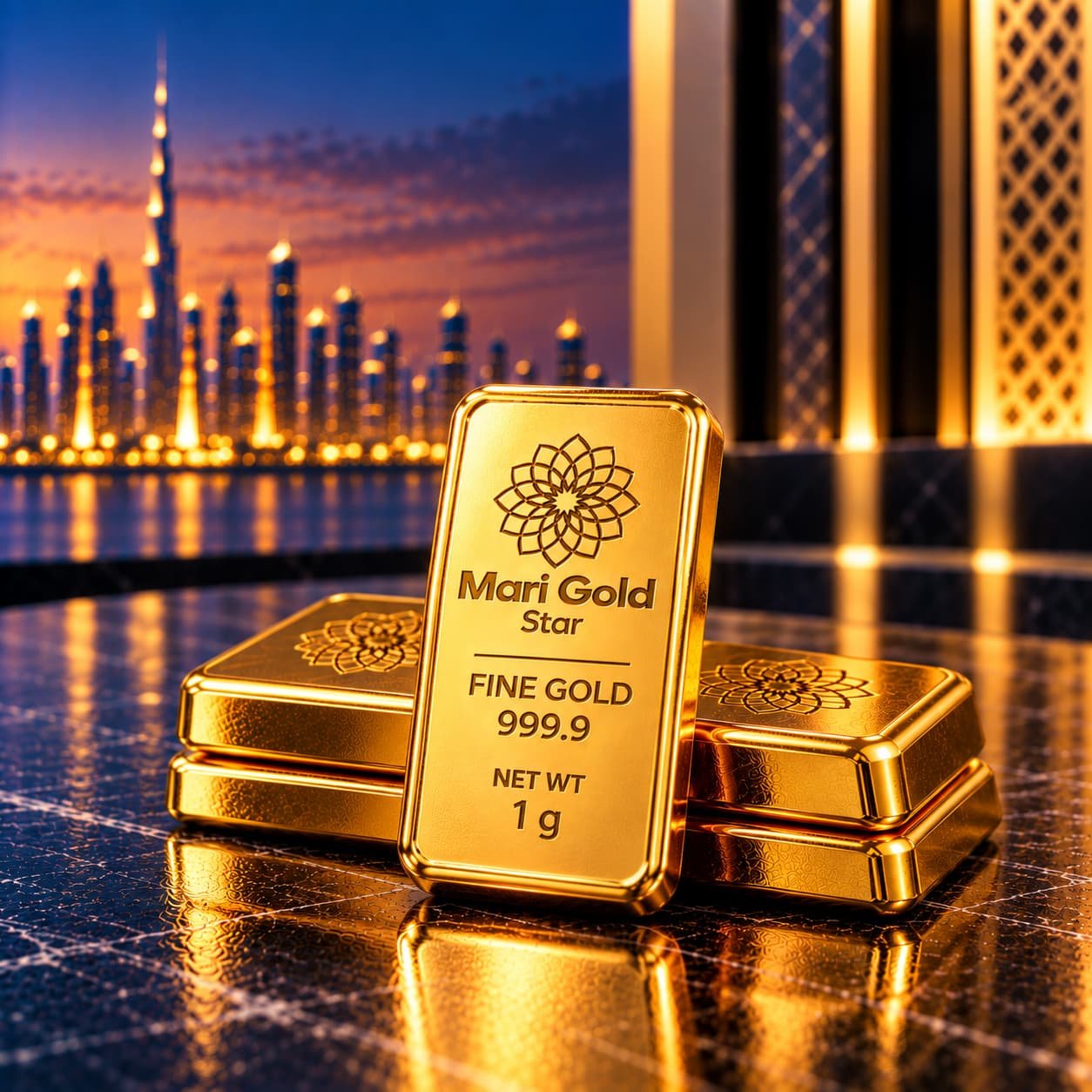 1 Gram Gold Bar