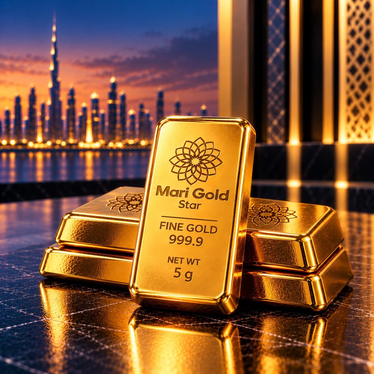 5 Gram Gold Minted Bar