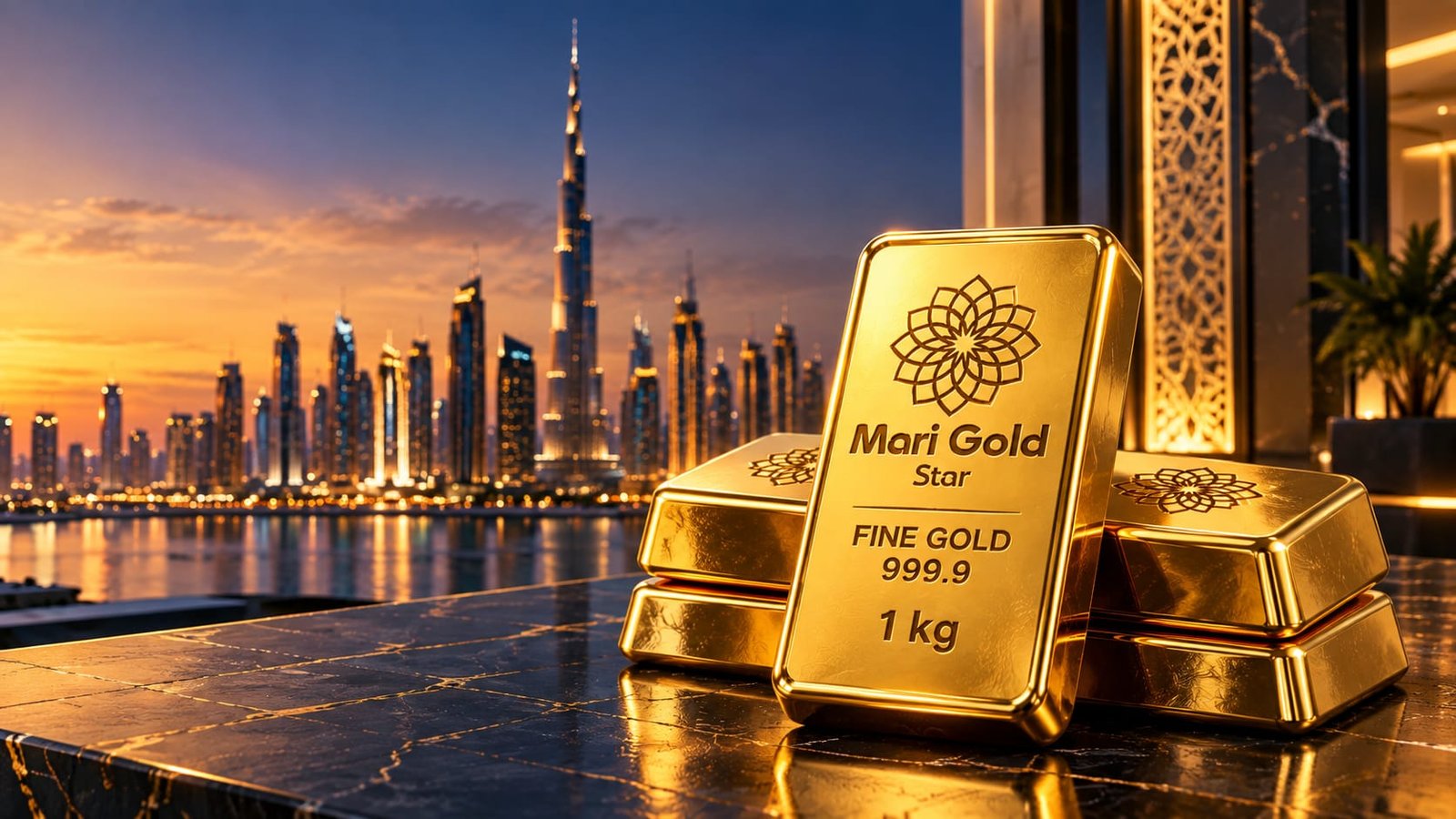 Certified Gold Bars Dubai