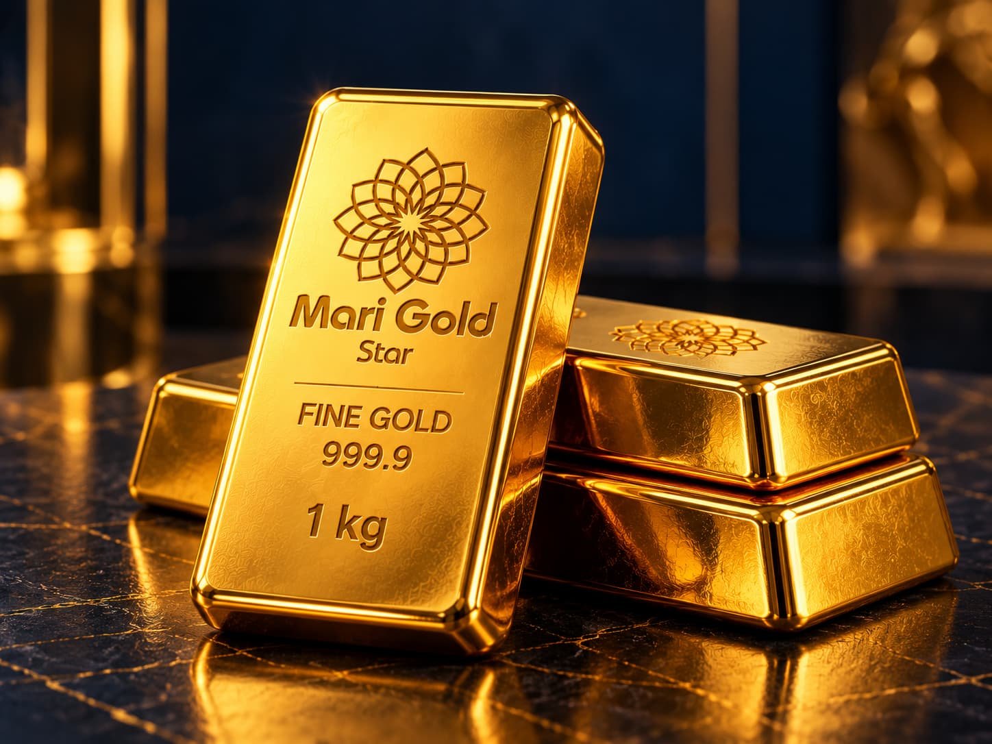 1 Kilo Fine Gold Bar