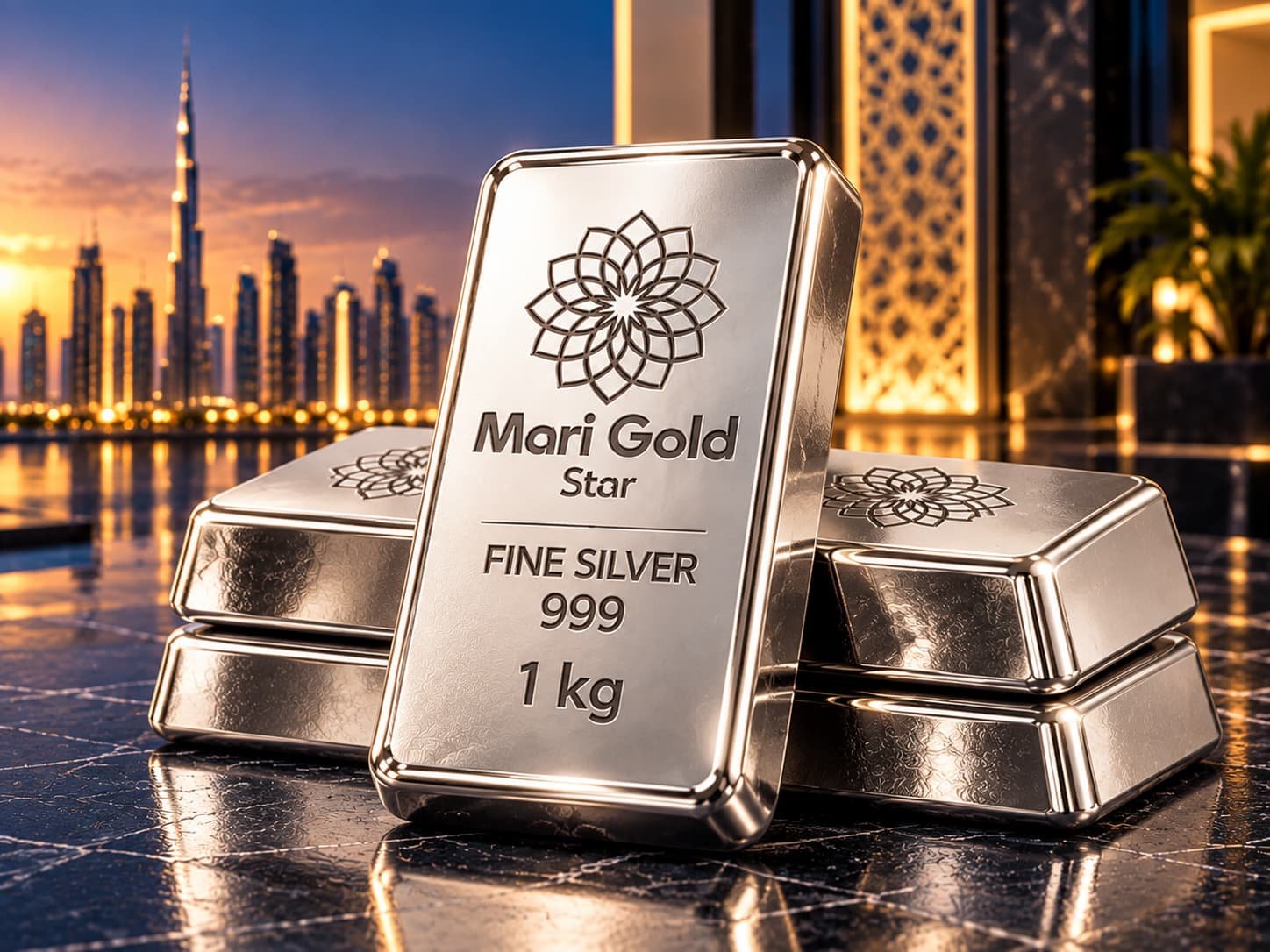 1 Kilo Silver Ingot