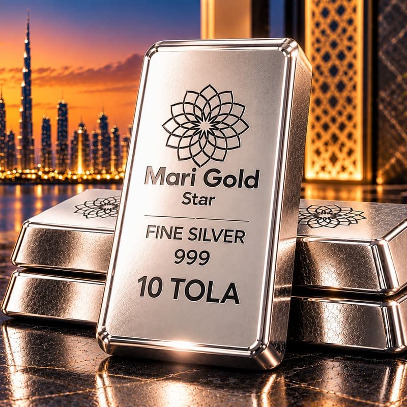 10 Tola Pure Silver Bar